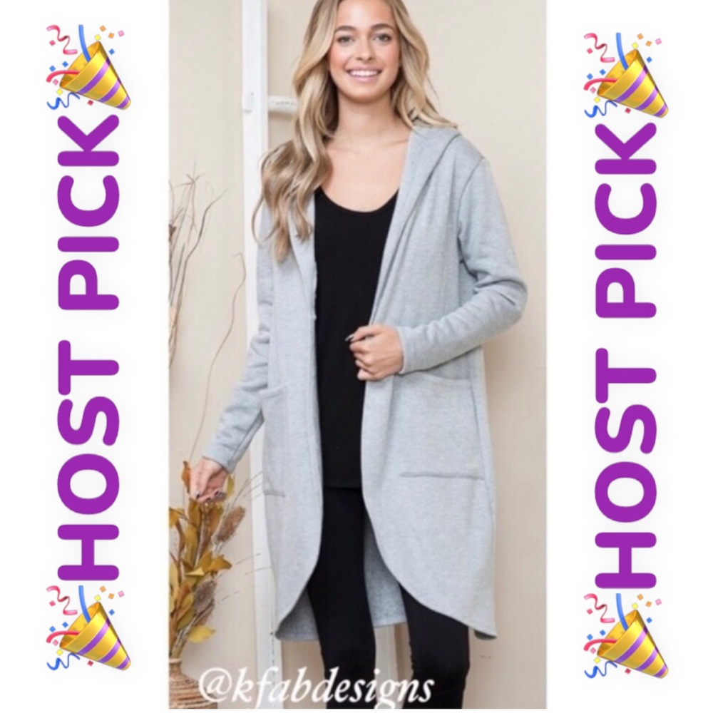 !LAST 1! BEAUTIFUL MUST HAVE FOR FALL & WINTER - -Open Front Cardigan/Jacket!